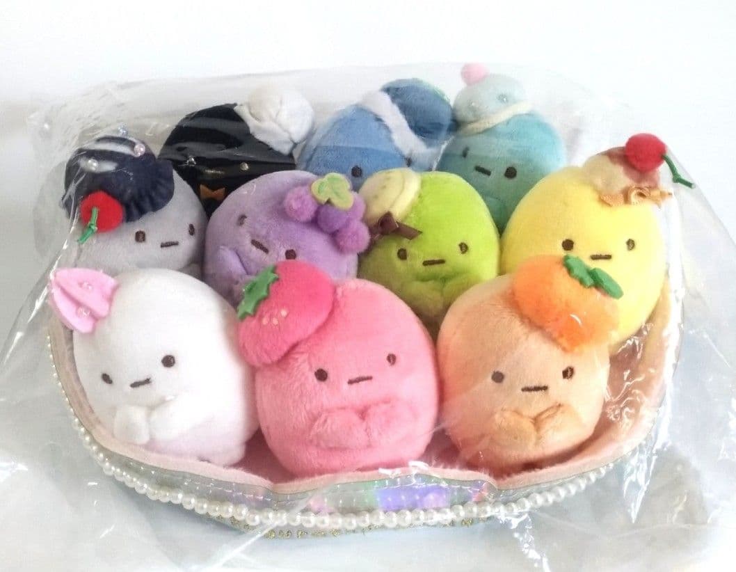 リラックマ20colorsぬいぐるみ春４種＆すみっコぐらしたぴがとうてのりセット