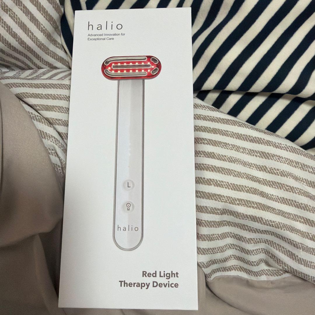 halio 美顔器 LEDライト ホワイト ホワイト 美顔器 halio LEDライト