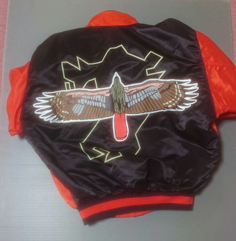 Daiei Hawks ボンバージャケット オレンジ - メルカリ