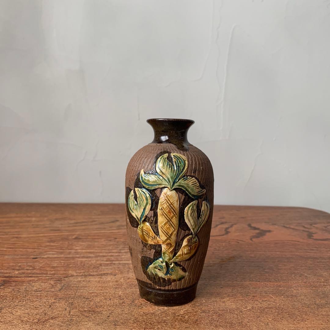 琉球古典焼 壺屋焼 やちむん 沖縄 骨董 古作 飛鉋 作家物 職人 小橋川