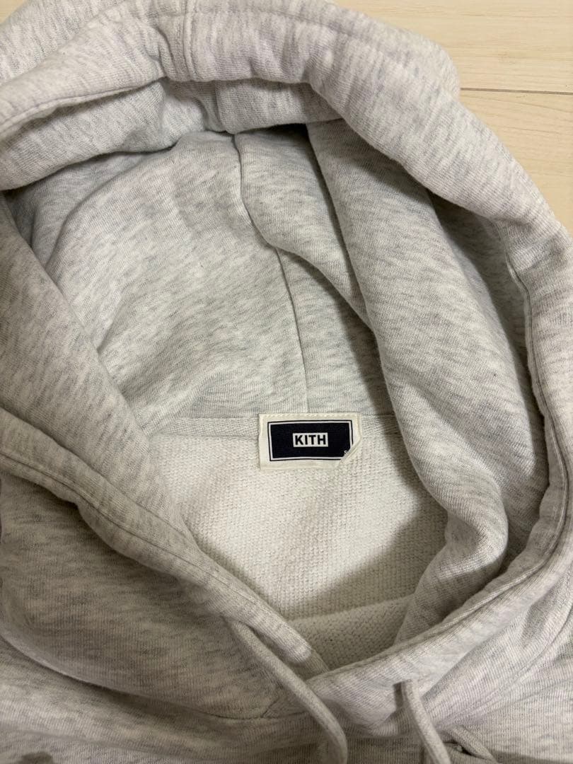 kith グレー フード付きパーカー - メルカリ