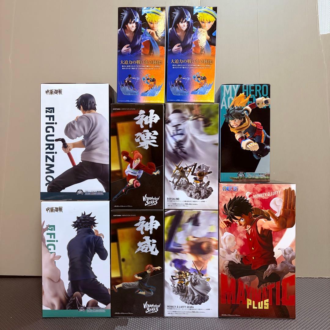 ジャンプヒーローフィギュア　10体セット　2月2週目プライズフィギュアセット