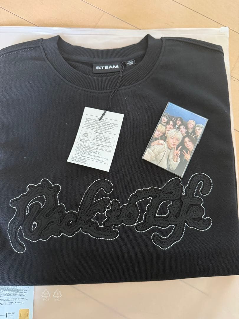 【新品】&TEAM エンティーム グッズ スウェットM 韓国