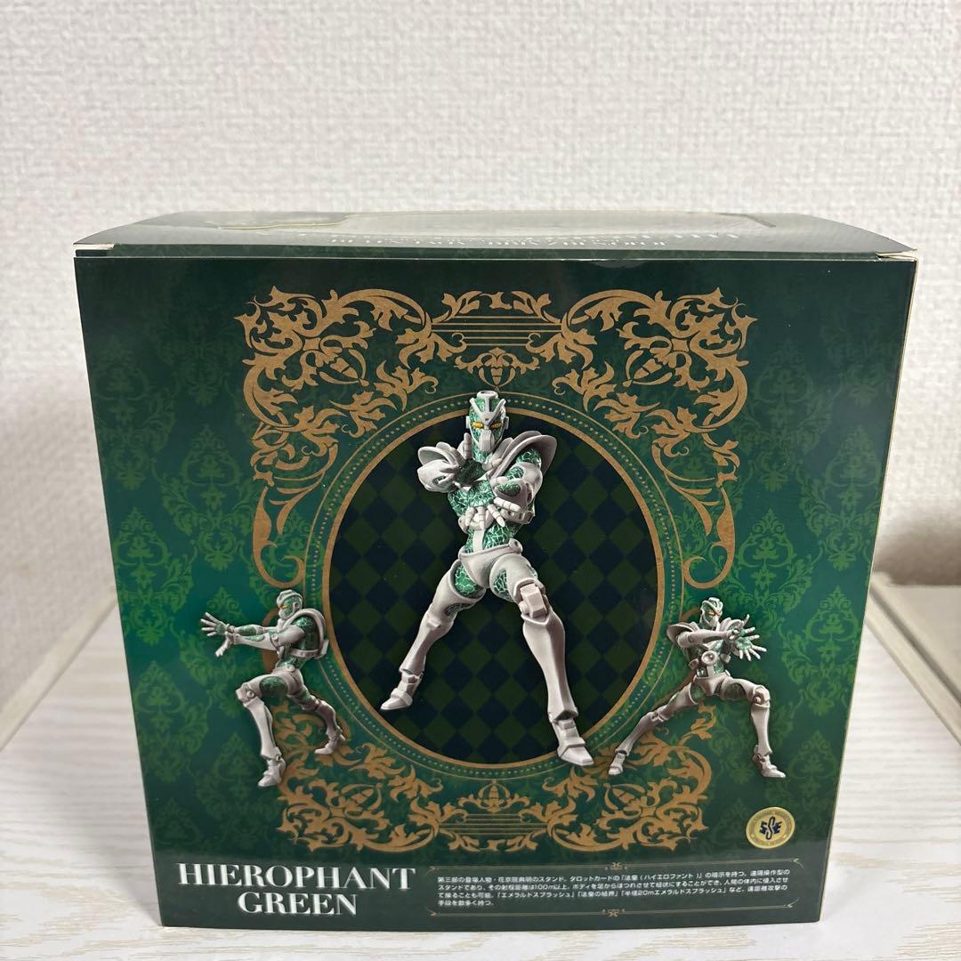 ジョジョの奇妙な冒険スタチューレジェンド　花京院典明&ハイエロファントグリーン