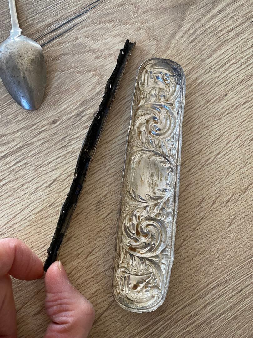 イギリスアンティークシルバー スクラップ用 純銀 - メルカリ