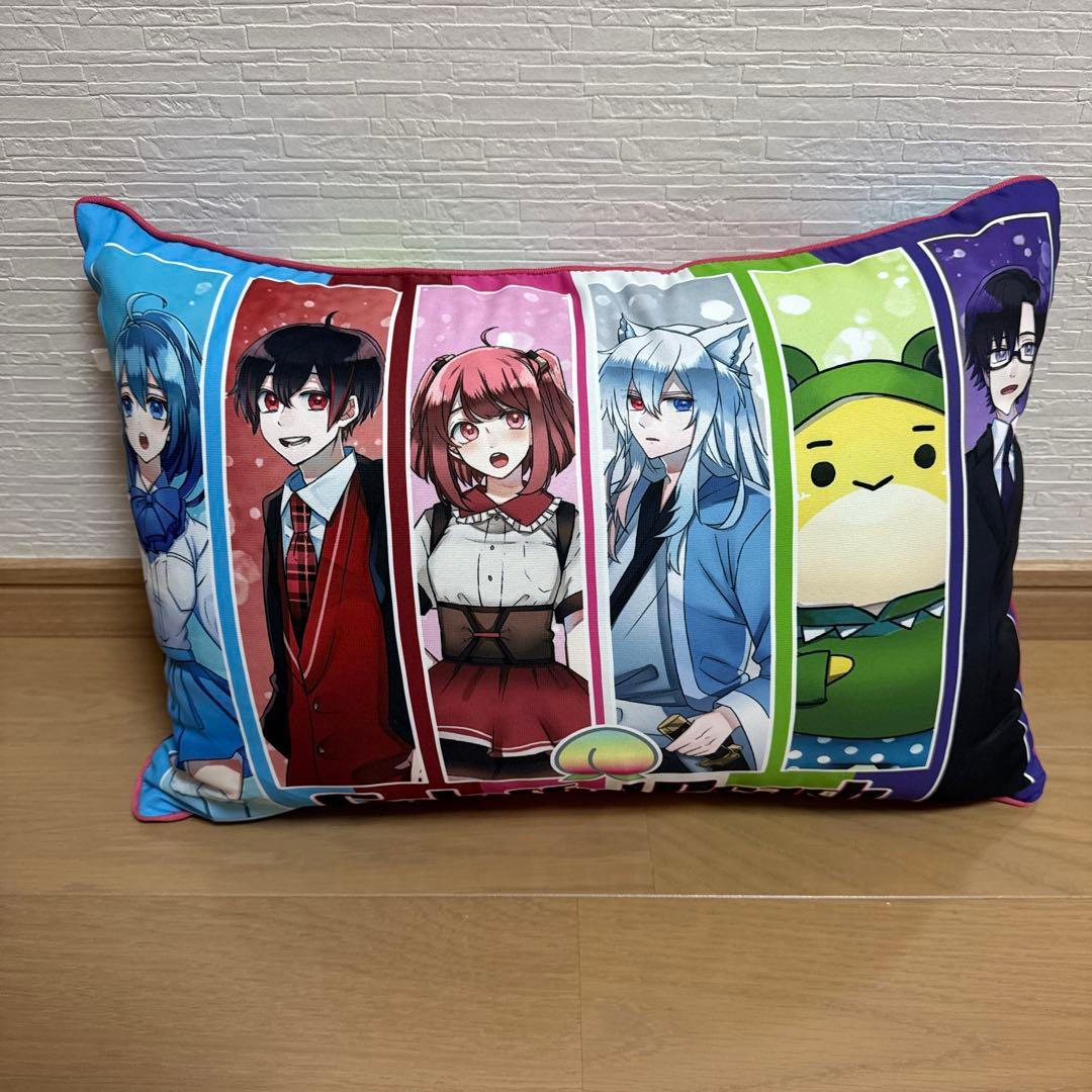 カラフルピーチ クッション 枕 るな しまむら 全員集合 - メルカリ