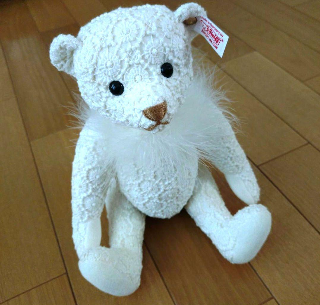 新品 シュタイフ/Steiff★限定★シャンティリー　レースのテディベア