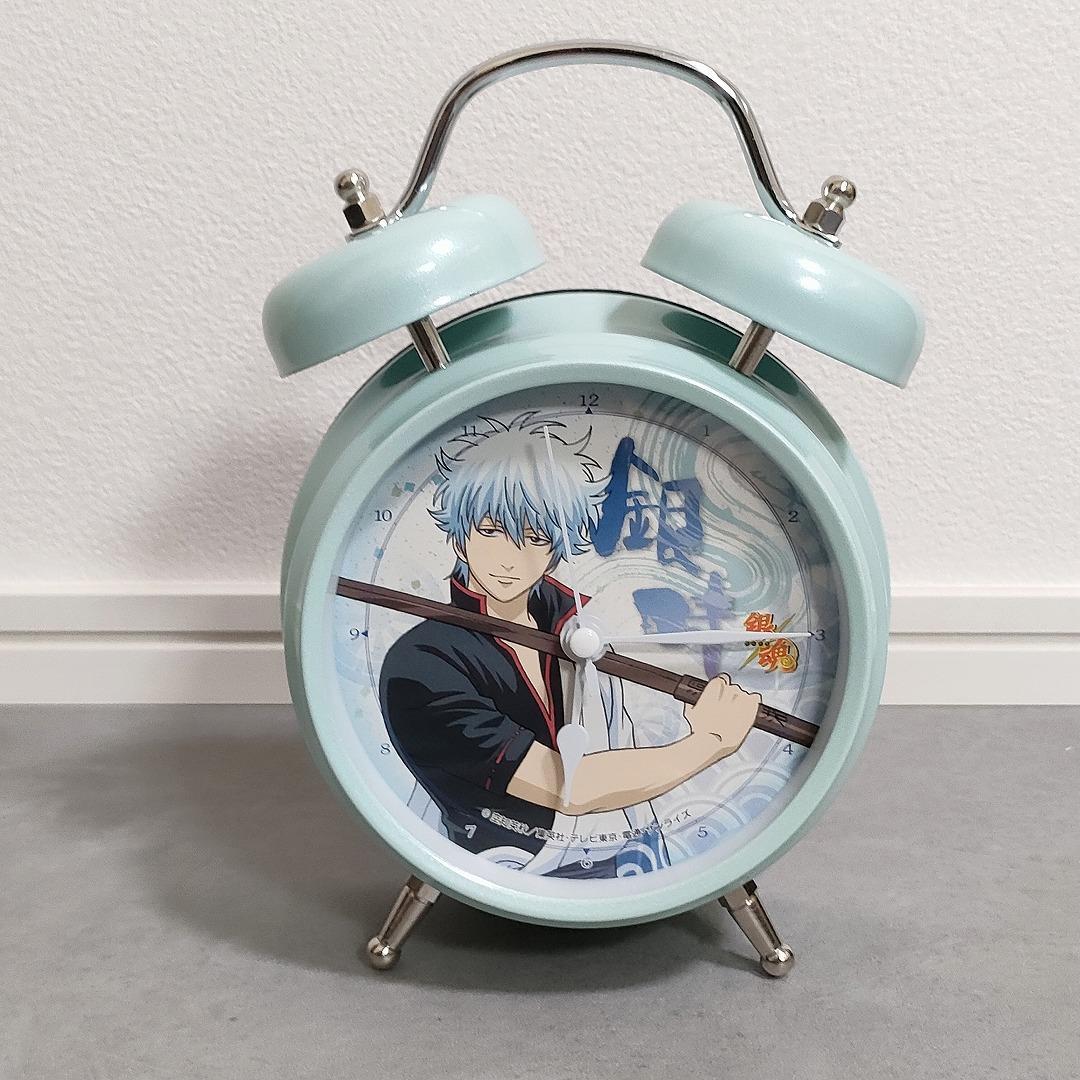 希少 銀魂 坂田銀時 目覚まし時計 ボイスアラームクロック 杉田智和