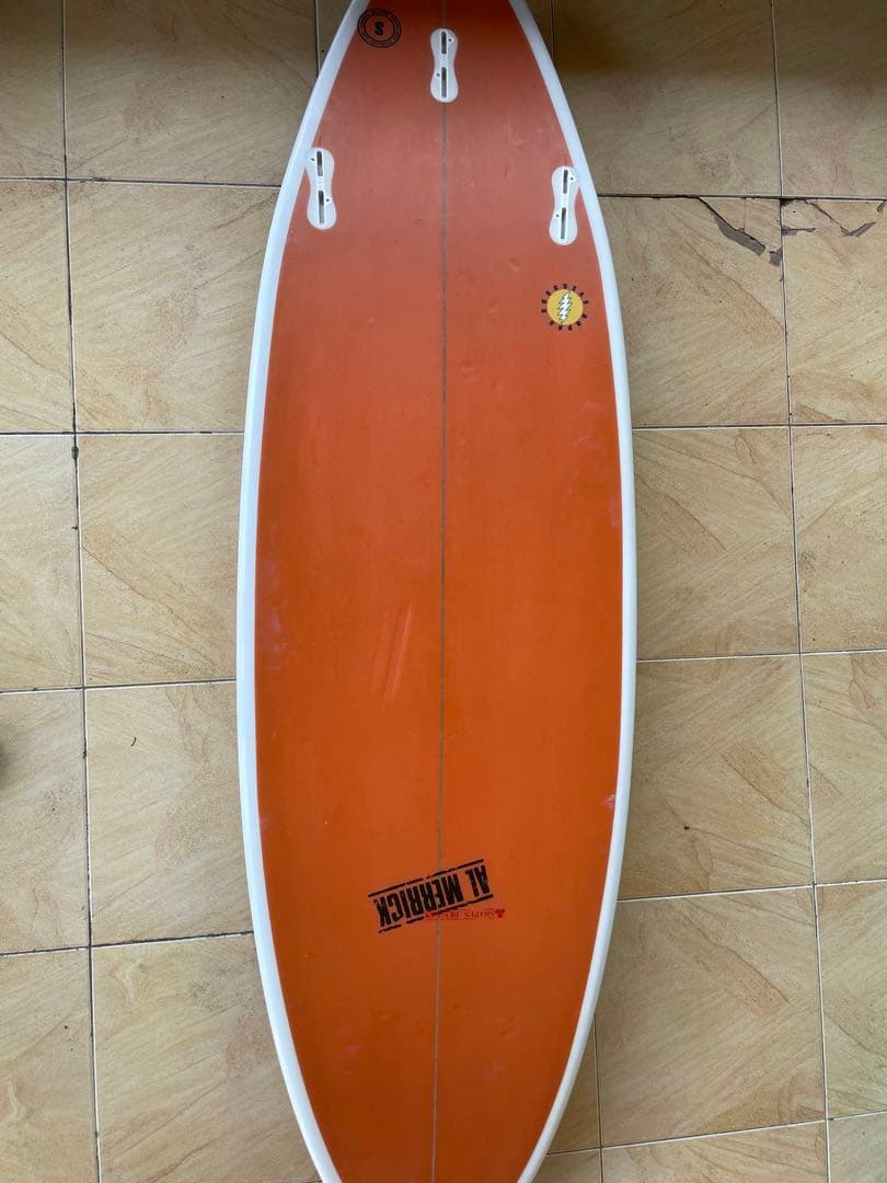 Happy Everyday | Surfboard by Al Merrick