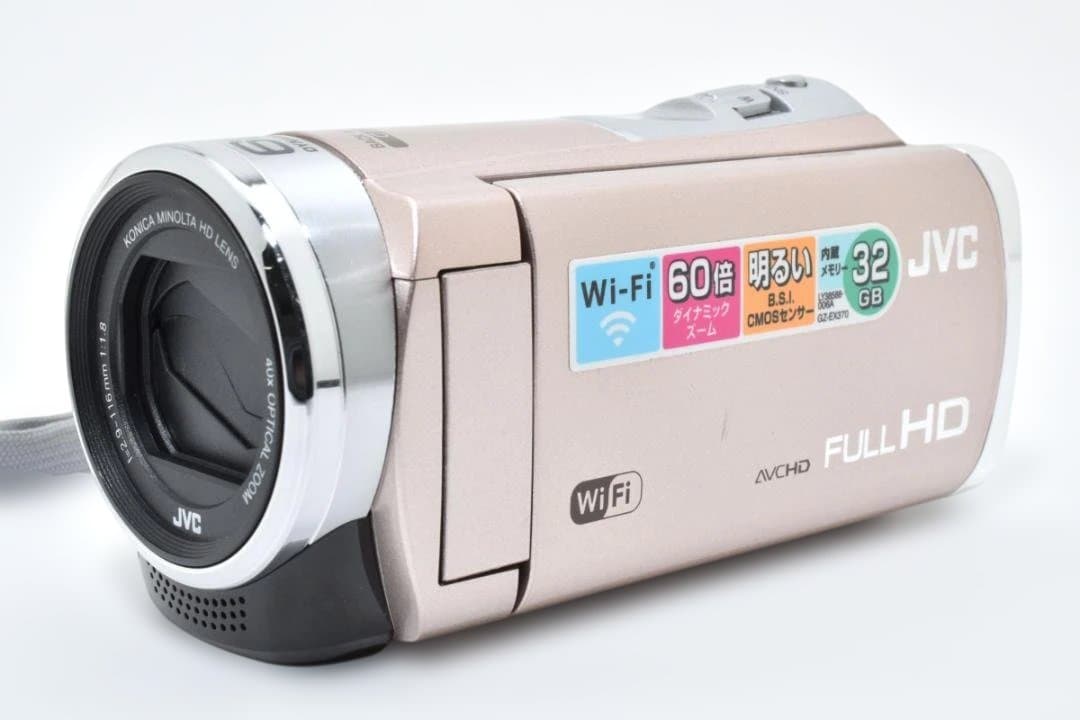 美品 JVC ハンディカム Everio GZ-EX370-N #620