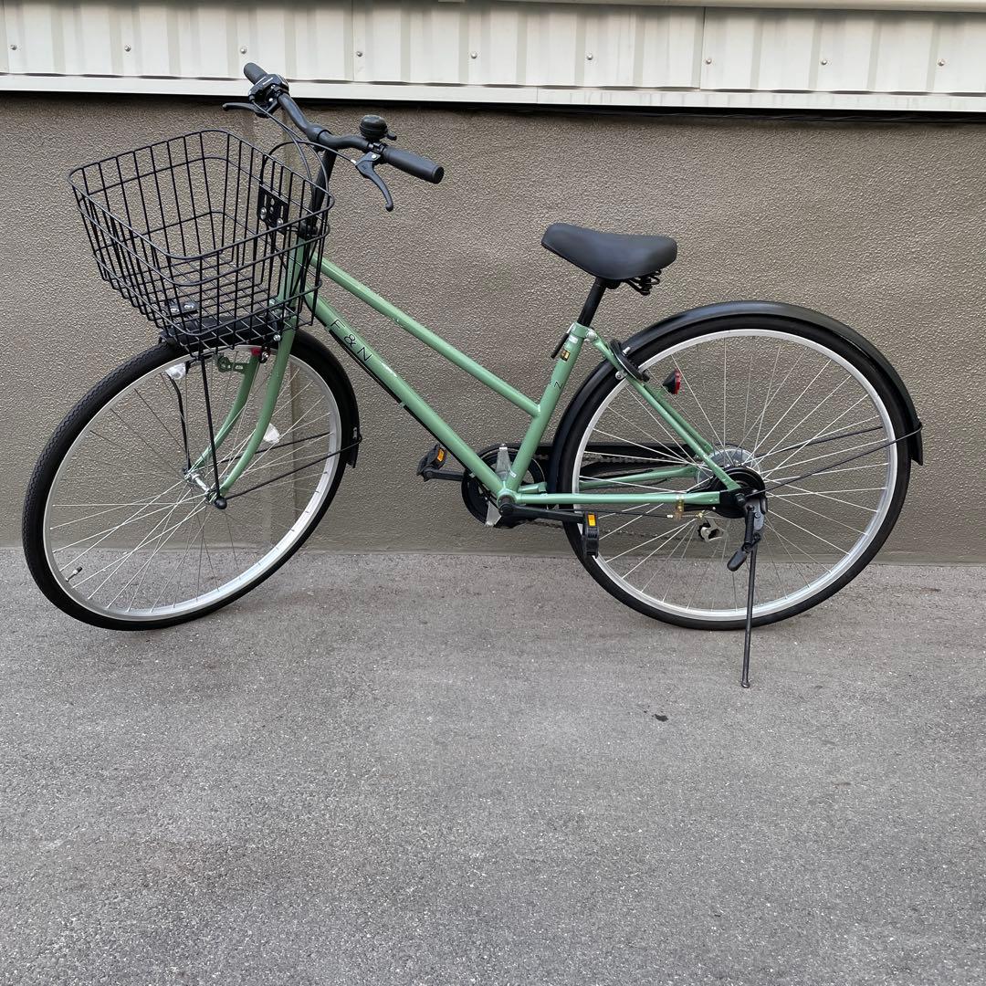 自転車27インチ 【引き取り限定】 a.n.design-works クロスバイク 自転車 700c 本体 27インチ 相当 7段