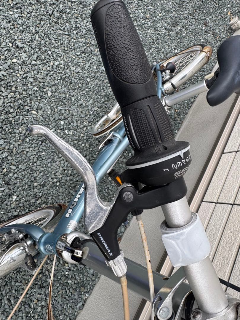 DAHON impulse 折りたたみ自転車 青 直接取引限定 静岡県 - メルカリ