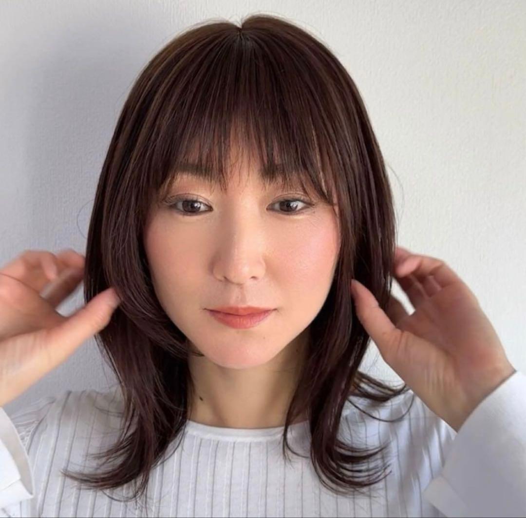 百合子ウィッグ ゆき くびれボブ 人工肌タイプ Mサイズ ナチュラル