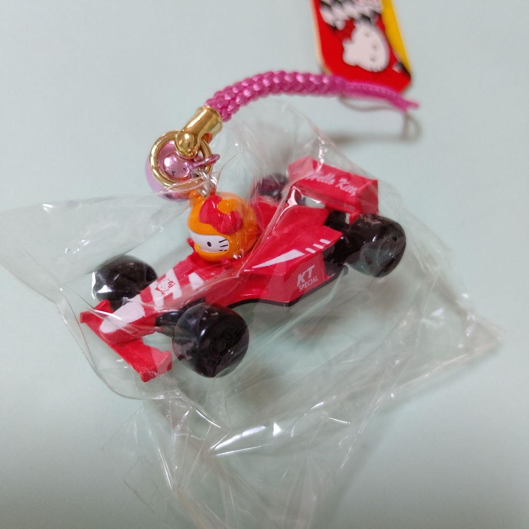 激レア】ハローキティF1サーキット限定根付3種