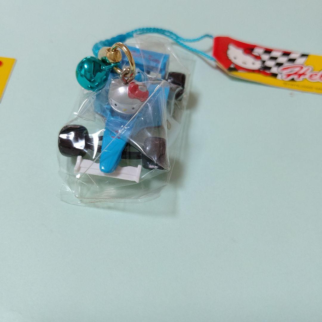 激レア】ハローキティF1サーキット限定根付3種