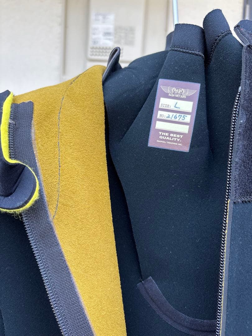 新品未使用 RASH 最高級素材アスリートジャージ フルスーツ 6ミリ4ミリ