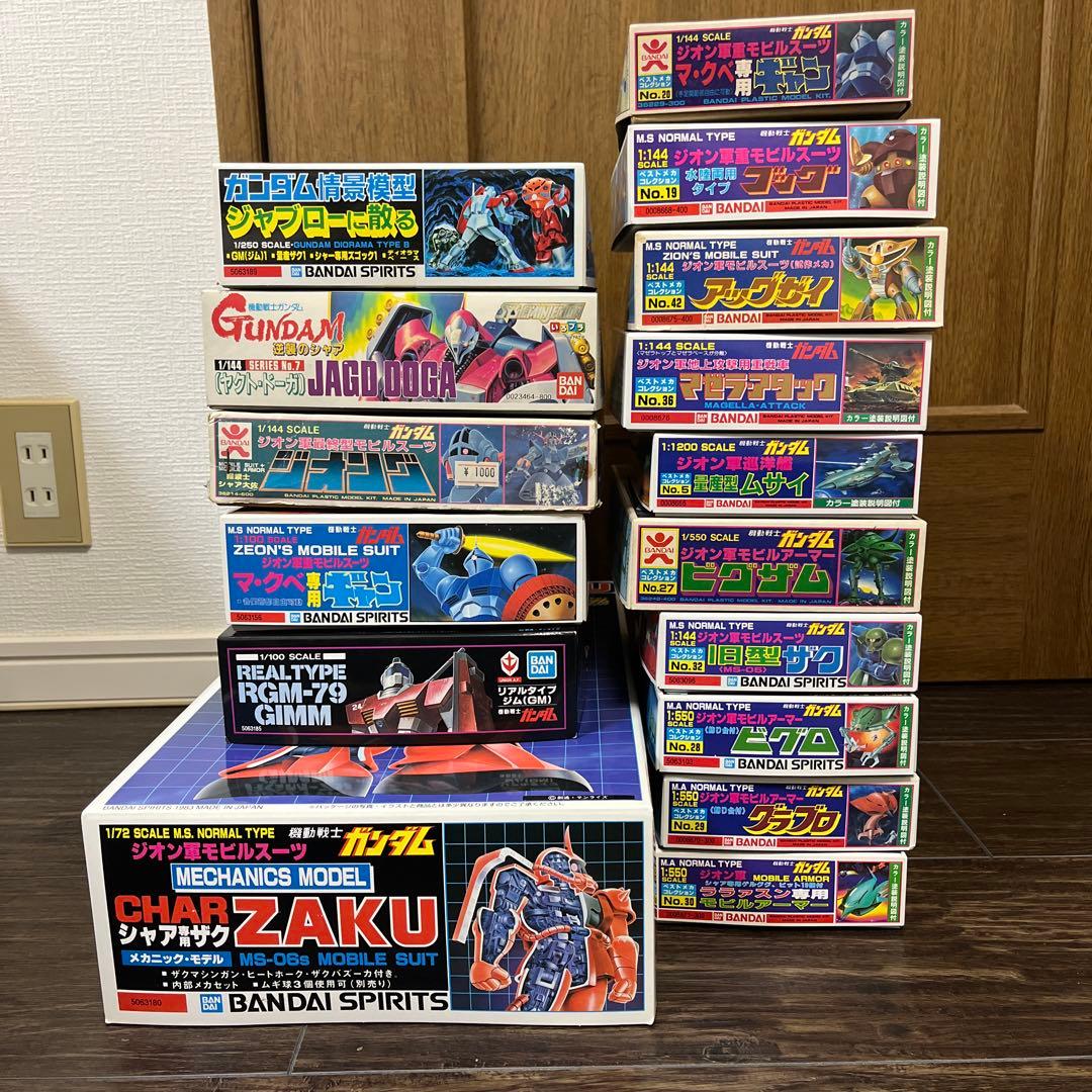 ガンプラ 旧キット まとめ売り - メルカリ