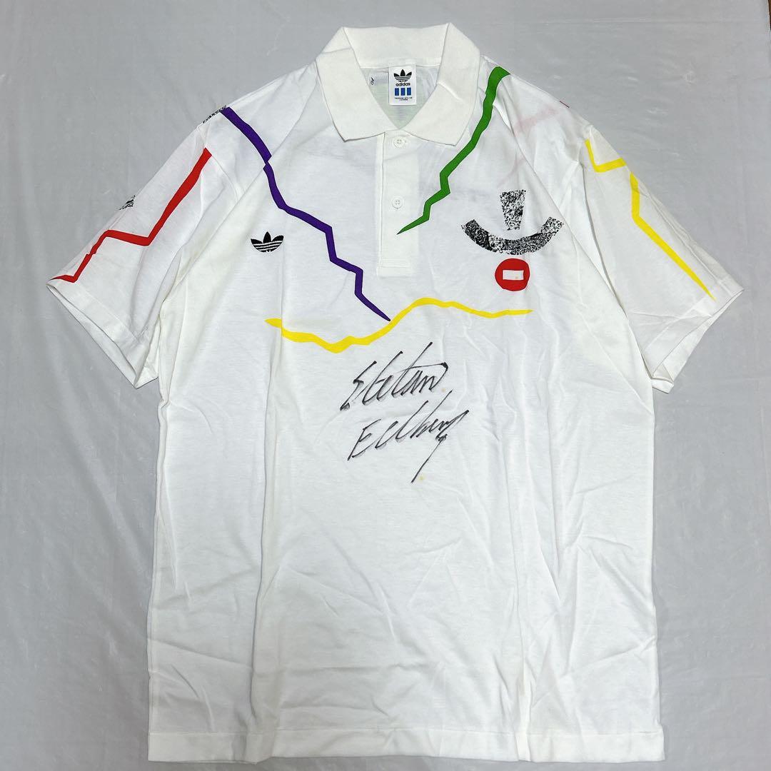 超激レア】ステファン・エドバーグ 直筆サイン adidas テニスウェア