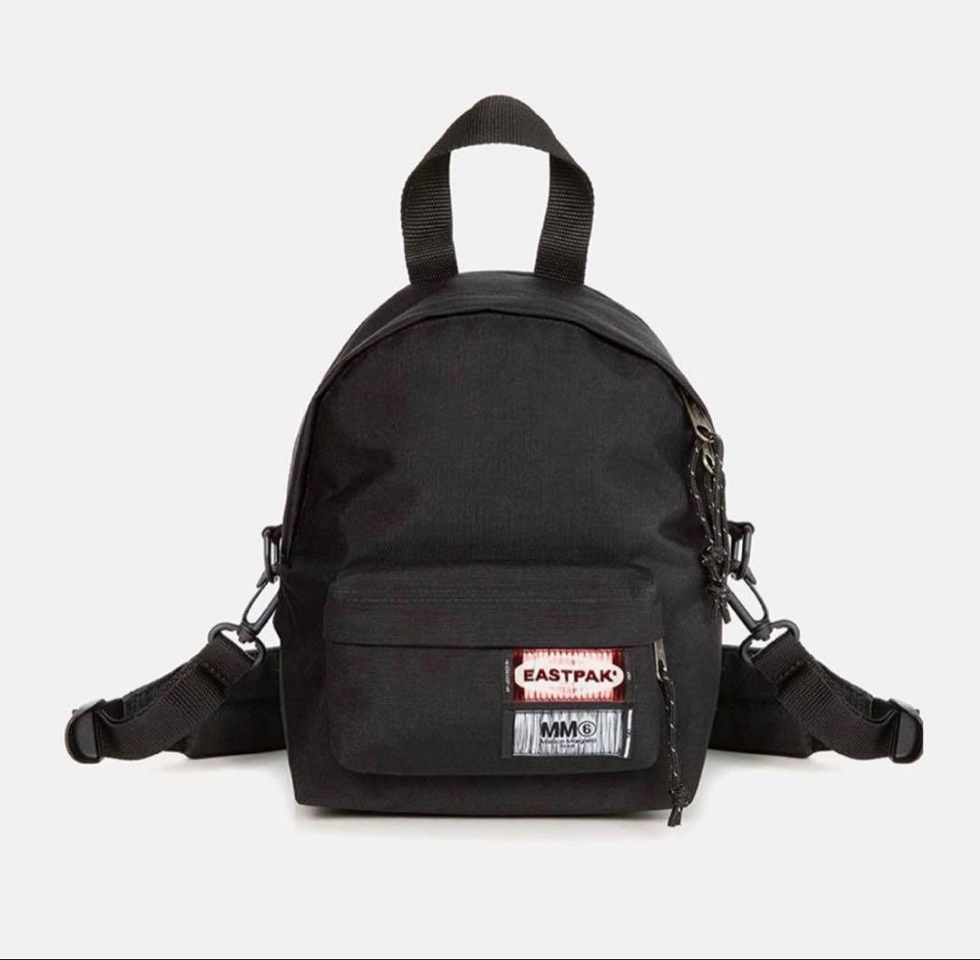 極美品　メゾンマルジェラ MM6×イーストパック バックパック　保存袋有り MM6 エムエムシックス メゾンマルジェラ イーストパック Maison