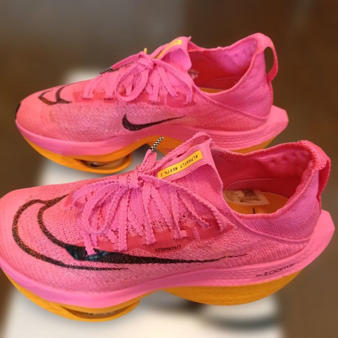ナイキ アルファフライ2 ALPHAFLY NEXT% 2 23.5cmピンク - メルカリ