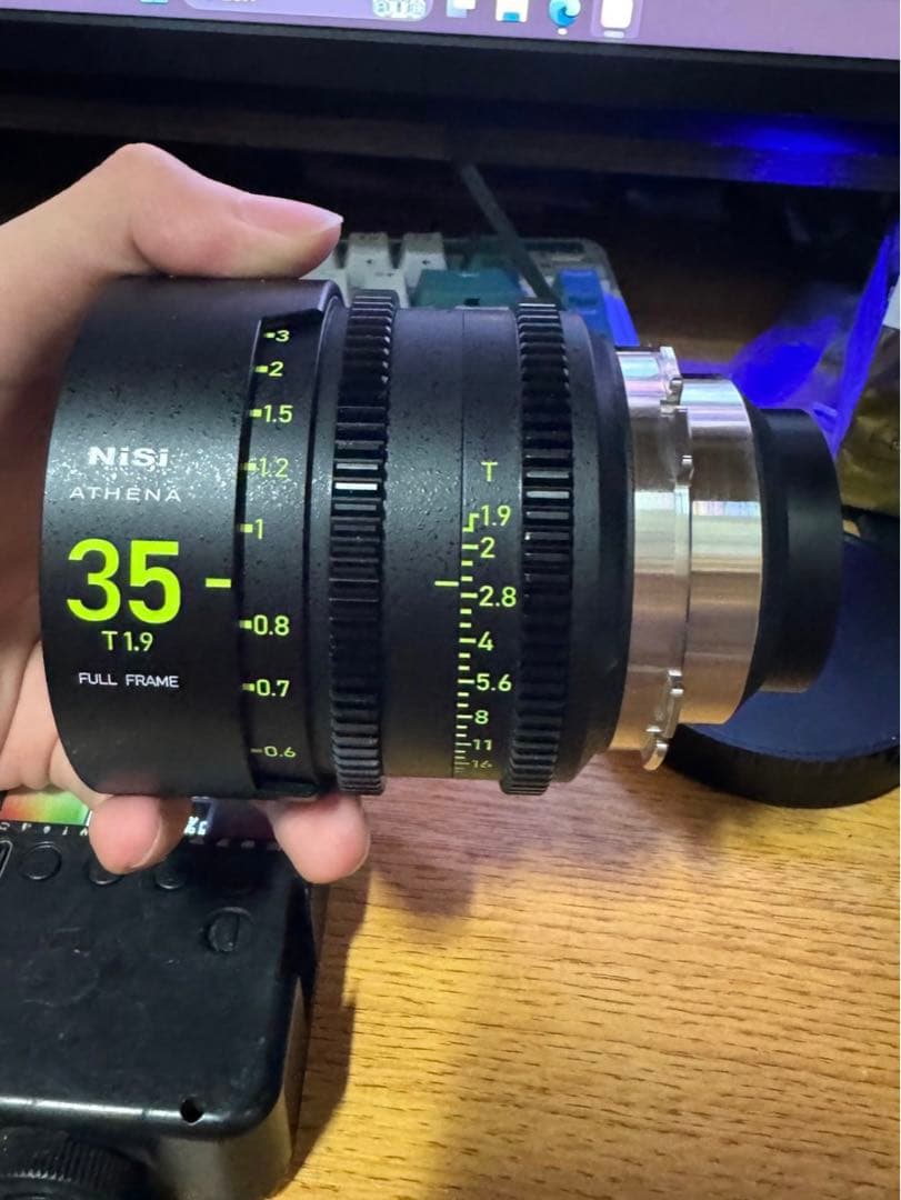 Nisi Athena prime 35mm T1.9 シネマレンズ PL Nisi ATHENA PRIME LENS 85mm T1.9｜撮影機材レンタルからEDIT・MA作業