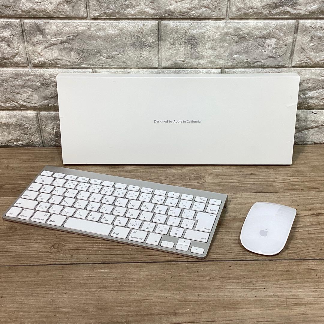 Appleワイヤレスキーボード MAGICMOUSE セット - メルカリ