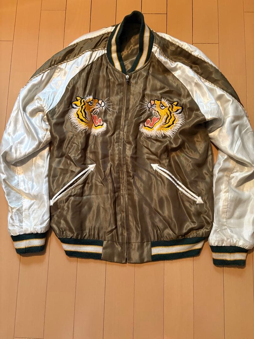 Y*Y様 美品 BEAMS別注 東洋エンタープライズ リバーシブル 虎刺繍 スカ