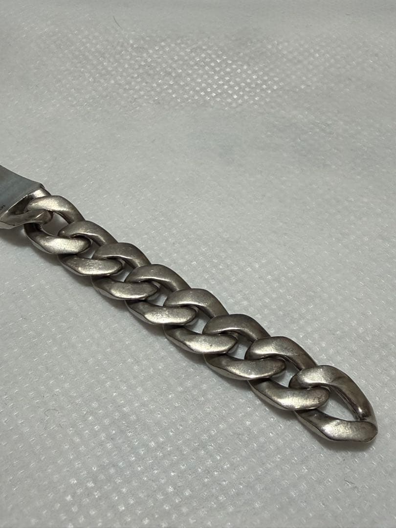 Maison Margiela ID チェーンブレスレット Size5 本物保証 - メルカリ