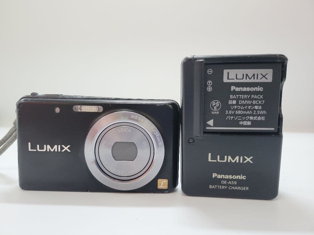 Panasonic LUMIX DMC-FX80 ブラック 動作良好 - メルカリ