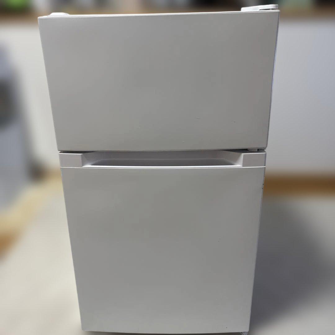 （ほぼ未使用）2024年製　PRC-B09 冷蔵庫 87L アイリスオーヤマ 冷蔵庫 一人暮らし 87L 小型 2ドア 右開き コンパクト 家庭用 新品 新