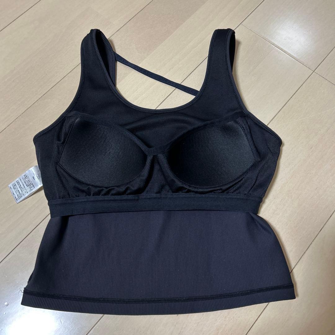 SUKALA】リブソリッドショートタンクトップ ブラック - メルカリ