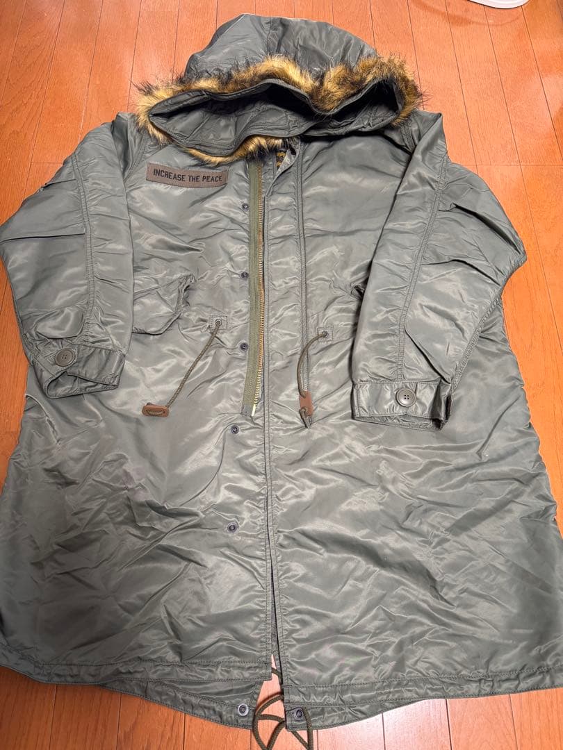 Stussy × Alpha Industries N-3B モッズコート - メルカリ