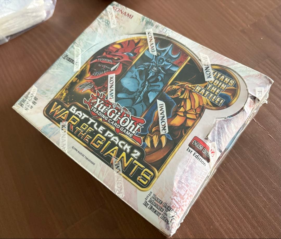 遊戯王　Battle Pack 2 war of giants ボックス　未開封 遊戯王】「Battle Pack 2:War of the Giants（バトルパック2）」の
