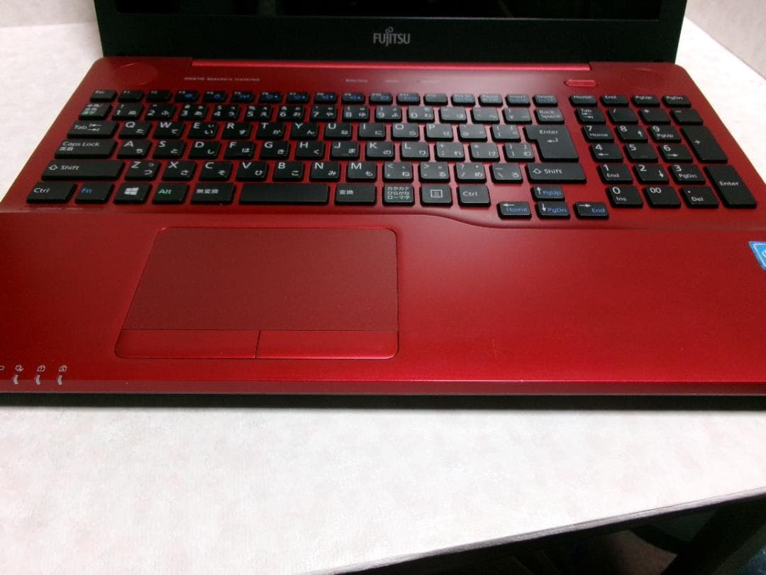 美品FUJITSU LIFEBOOK AH42/Y/新品SSD搭載 ルビーレッド - Windows