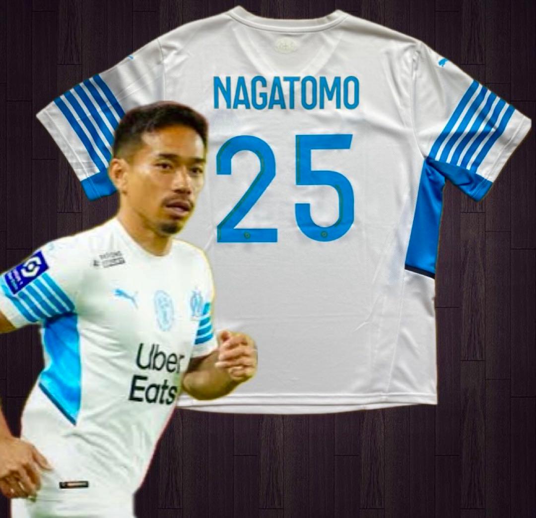 激レア】新品 長友佑都 マルセイユ ラストマッチ 正規品 ユニフォーム