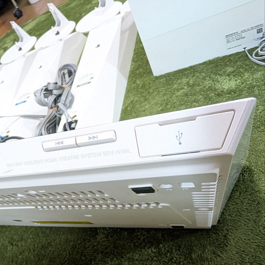 SONY BDV-N1WL 5.1ch ホームシアターシステム ホワイト ソニー