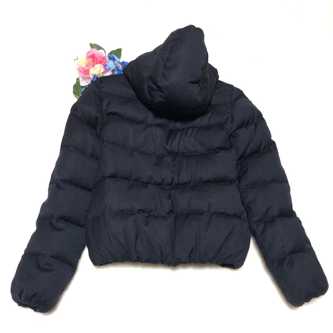 未使用級 デュベティカ ダウンジャケット ティアデュエ カシミヤ 濃紺