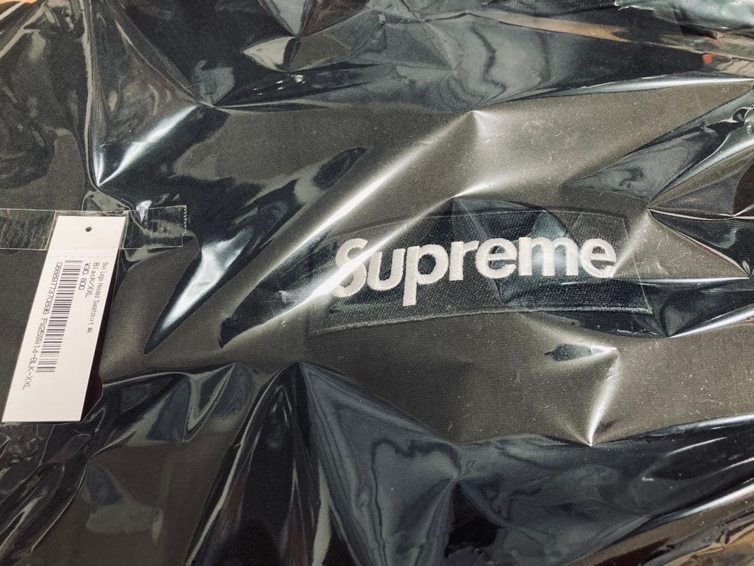 新品】Supreme ボックスロゴ フーディ 25FW XXL 黒 匿名配送 - メルカリ