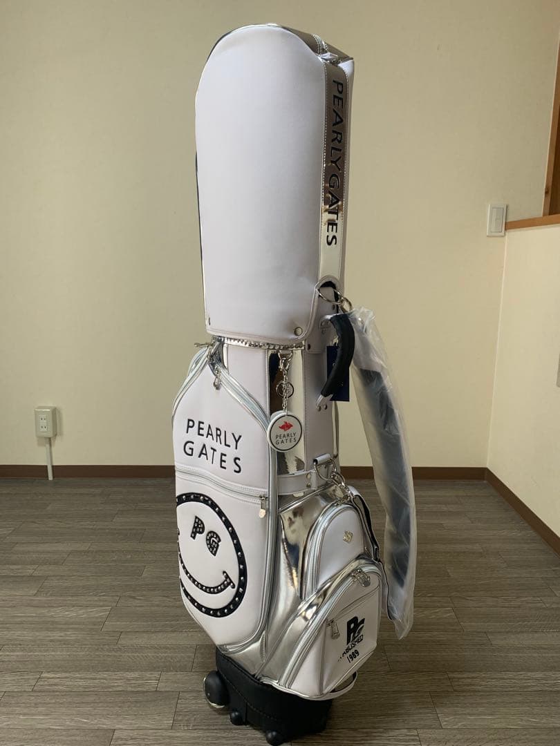 PEARLY GATES パーリーゲイツ キャスター付キャディバッグ - メルカリ