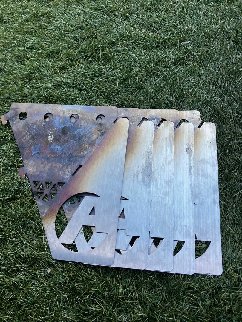 アシモクラフツ 焚火台 アシサークルMOLDS 真鍮レア - メルカリ