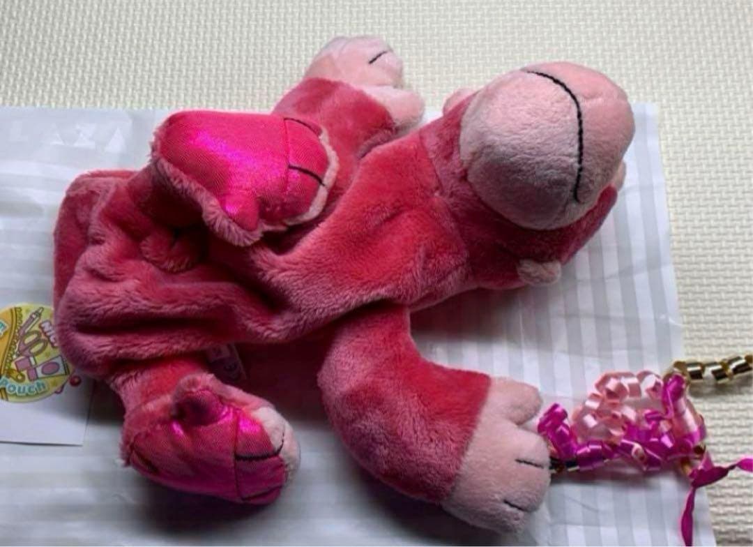 新品・タグ付き／nici×Plaza限定／ピンクゴリラ／ポーチ／ペンケース