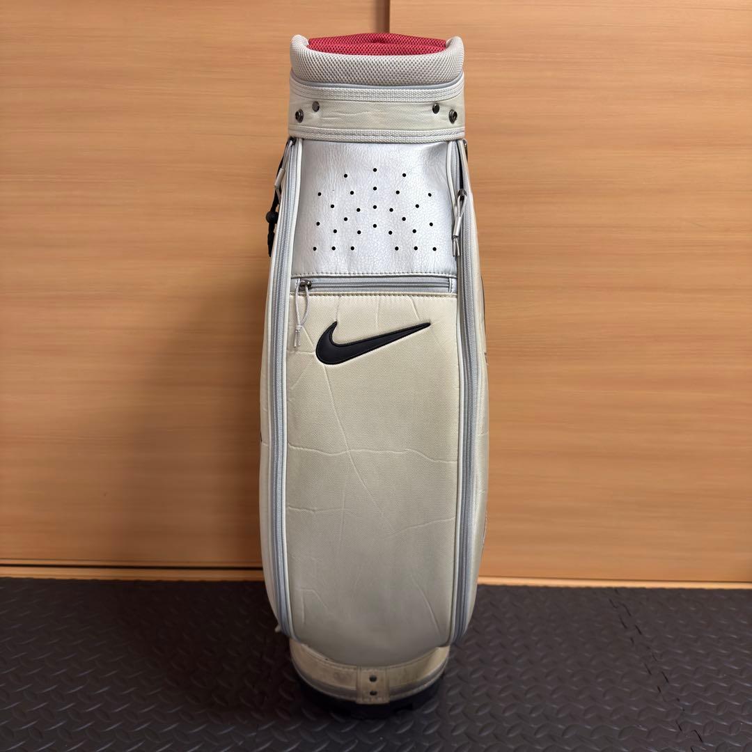 NIKE GOLF ナイキ ゴルフ キャディバッグ 6分割 ホワイト フード