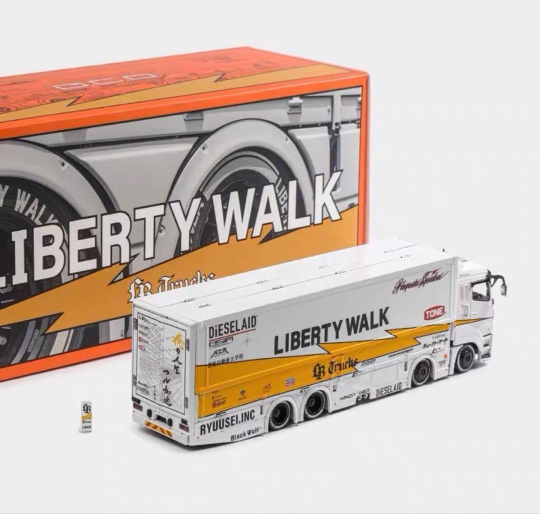 限定 GCD 1/64 三菱 ふそう LB-TRUCKS リバティウォーク