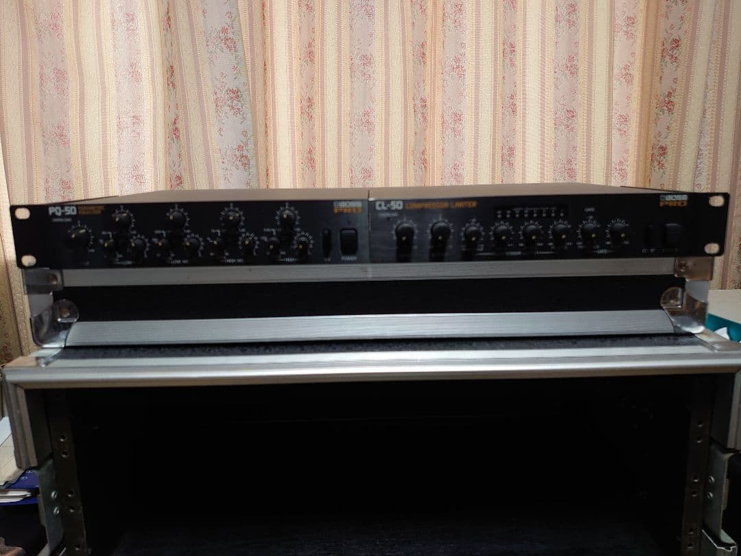 BOSS PQ-50 パラメトリックイコライザー CL-50　コンプレッサー