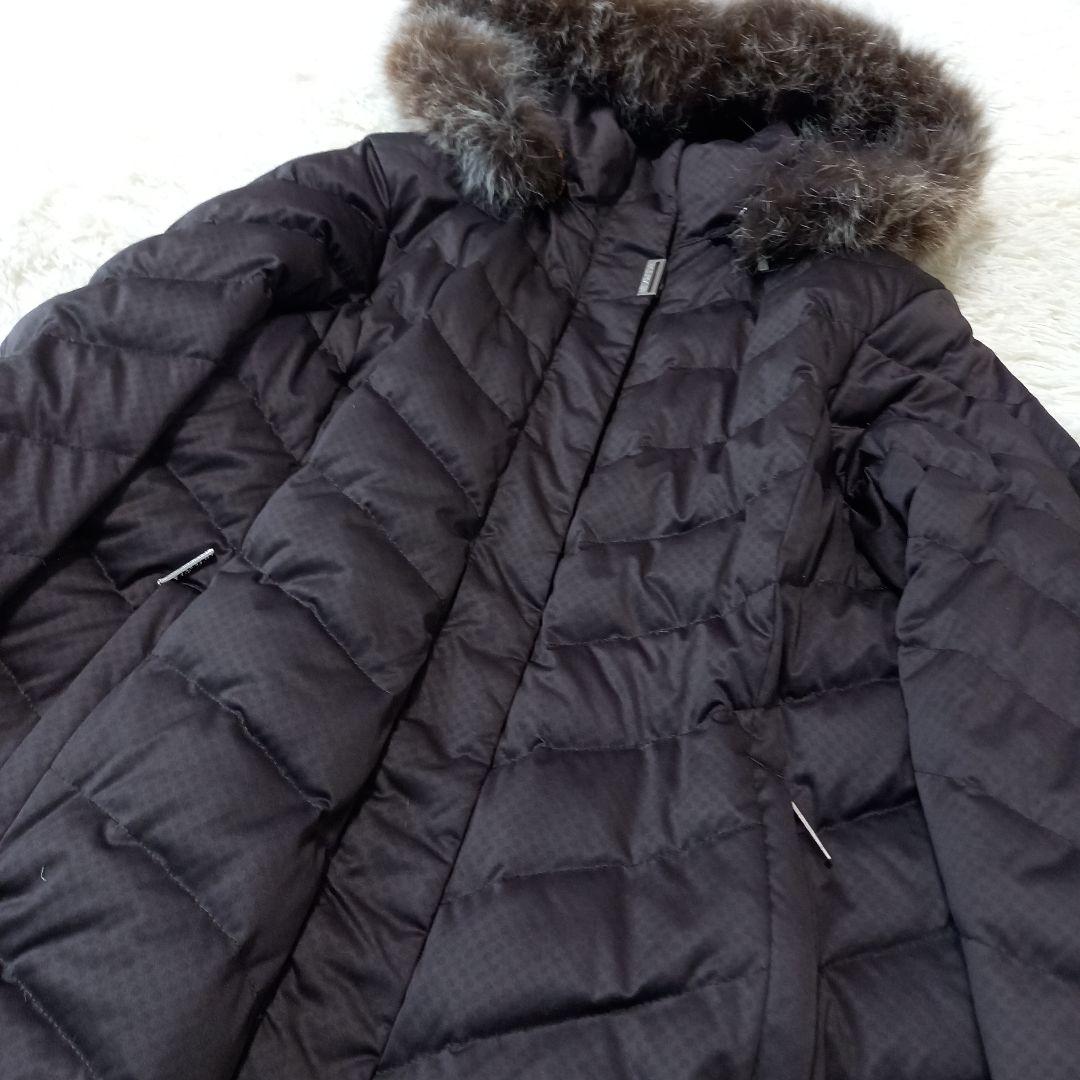 バルマン 2way 3way ダウンジャケットコート フォックスファー ○美品