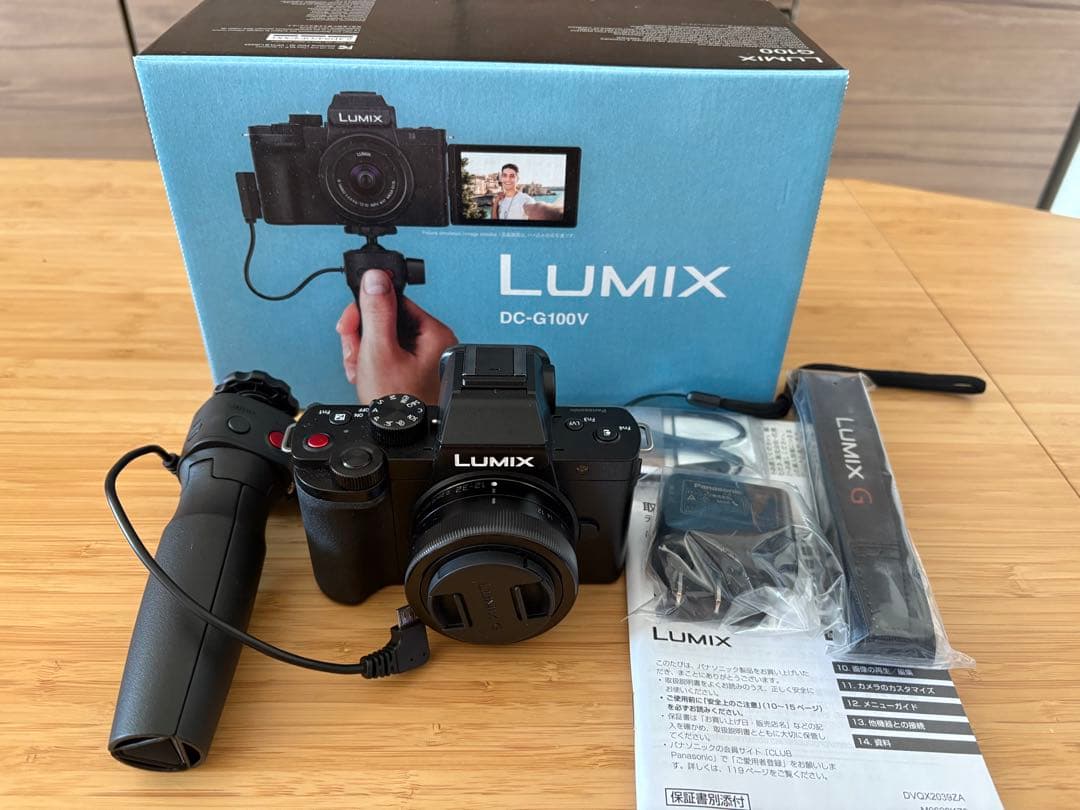 LUMIX DC-G100V★ほぼ新品2027.9末迄保証付！ 2026年最新】dc-g100vの人気アイテム - メルカリ