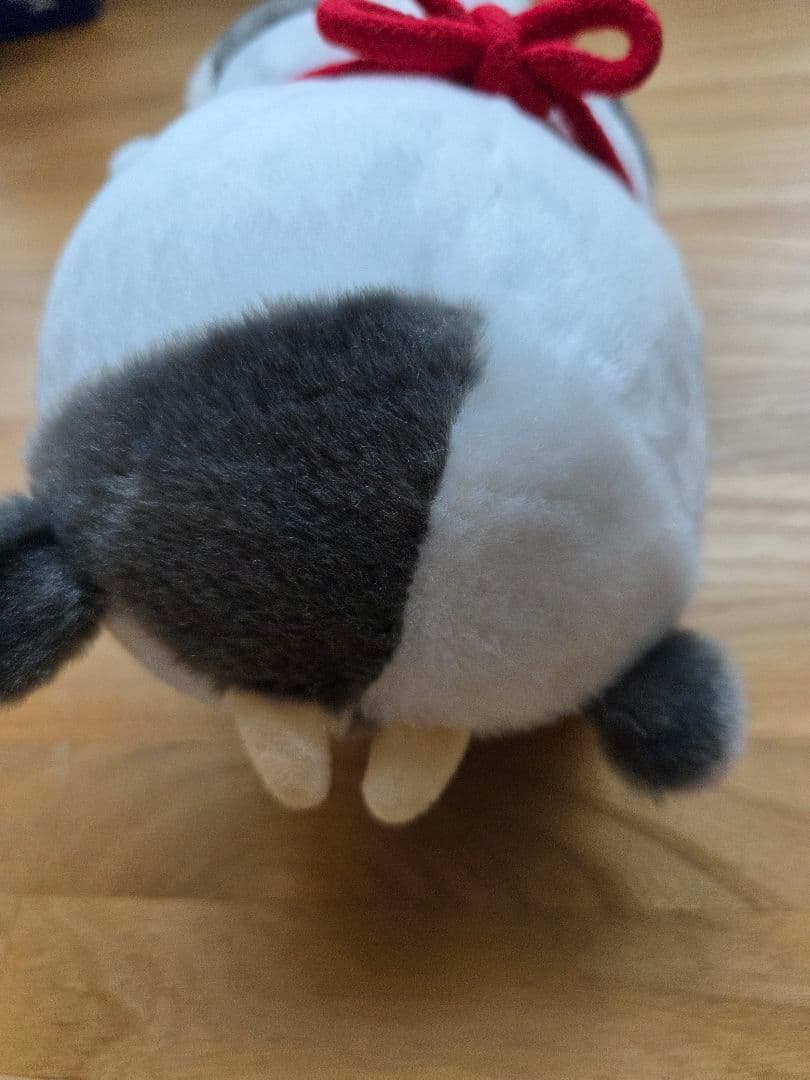 自分ツッコミくま　干支ぬいぐるみ　ナガノ　干支　丑タグ付き