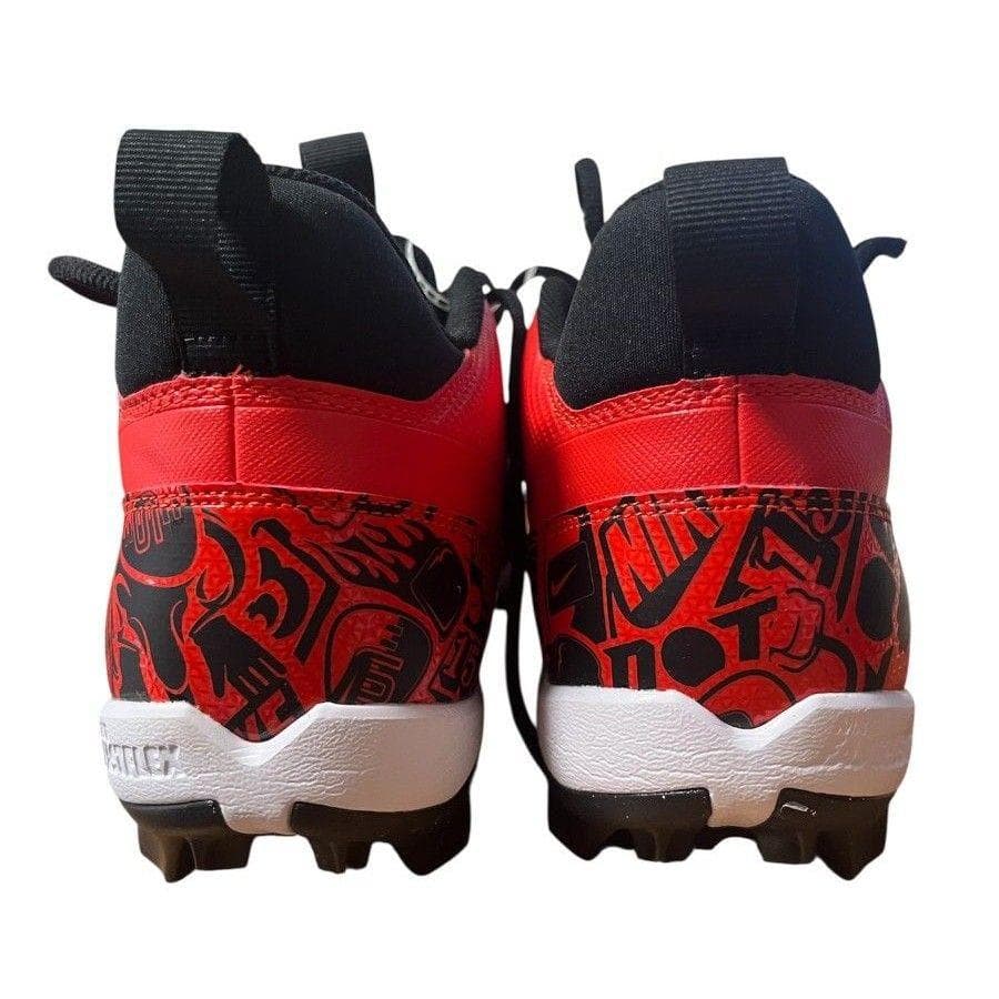 ナイキ Alpha Menace 4 シャークフットボール 28.5cm レッド