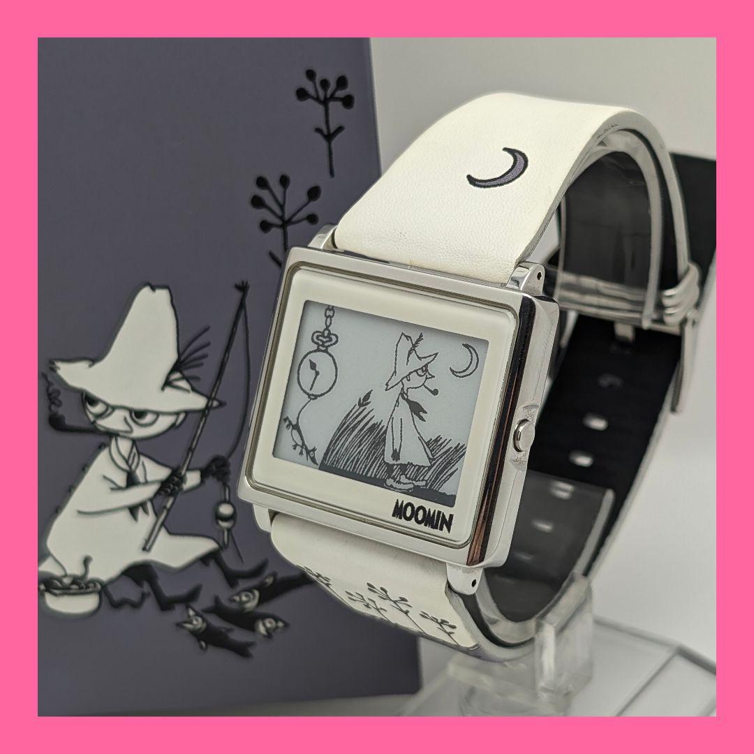 EPSON エプソン スマートキャンバス ムーミン スナフキン 電池交換済稼働品 エプソン（EPSON） スマートキャンバス 時計 EPSON Smart Canvas