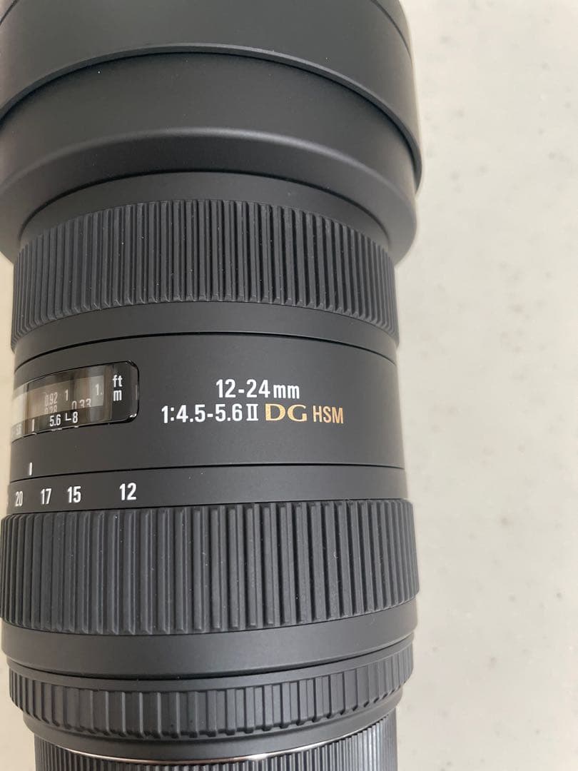 [未使用]SIGMA ズームレンズ　12-24mm F4.5-5.6 ii DG